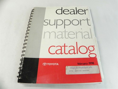 1998 toyota original dealer - toyota,