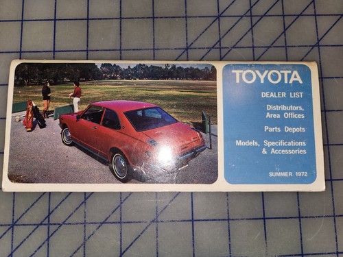1972 toyota dealer - dealer, list