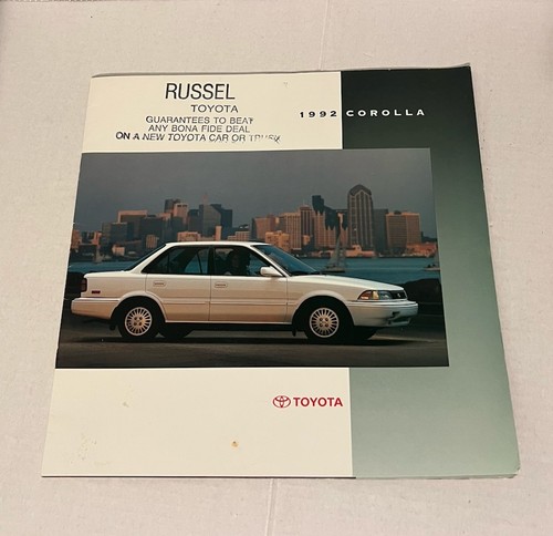 Toyota corolla 1992 - corolla,