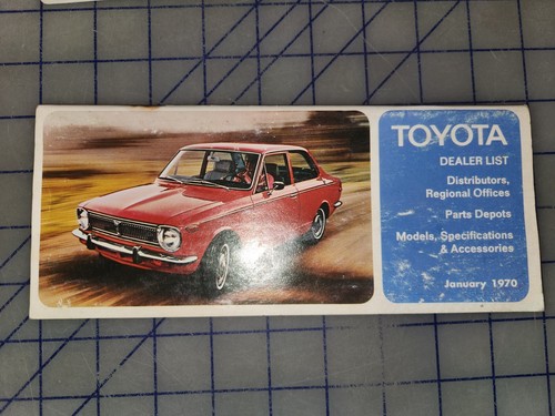 1970 toyota dealer list - toyota,