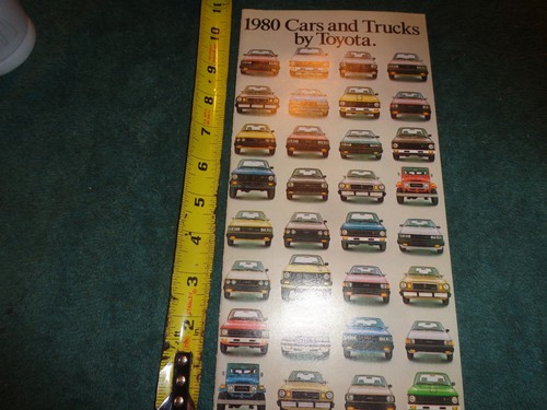 1980 toyota full line - 1980,
