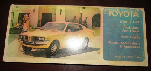 1972 1973 toyota dealers - 1972,
