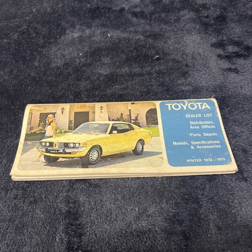 Vintage 1972 73 toyota - 1972,