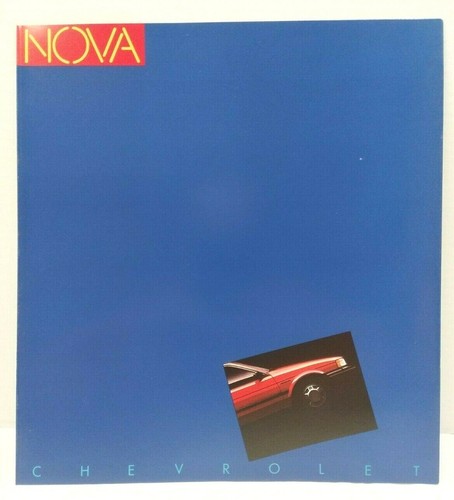 1986 chevrolet nova - 1986,