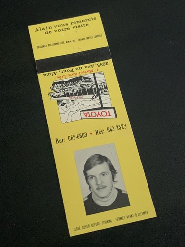 Vintage canada matchbook - vintage,