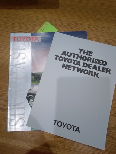 Toyota car showcase magazine - showcase,