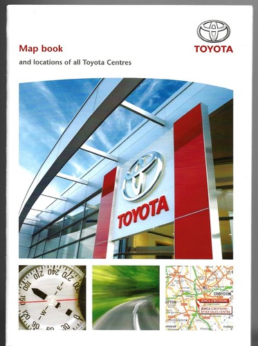 Toyota dealer list - uk, map