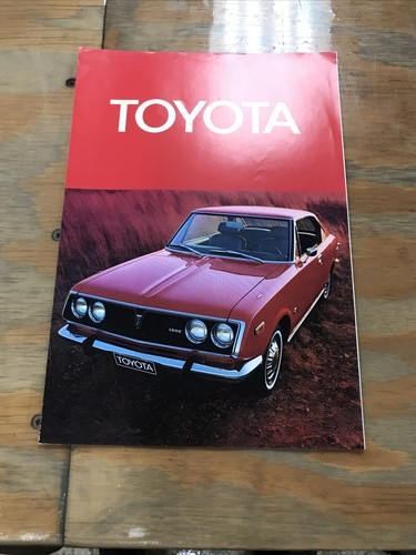 Vintage toyota dealer - dealer, brochure