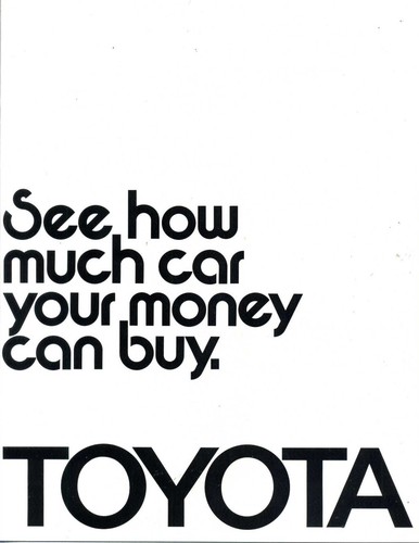 Toyota 1973 dealer - toyota,