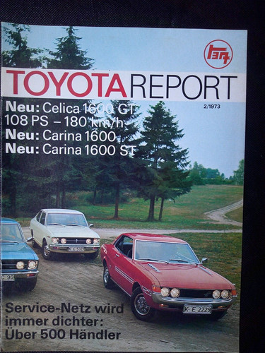 1973 toyota report auto dealer - report,