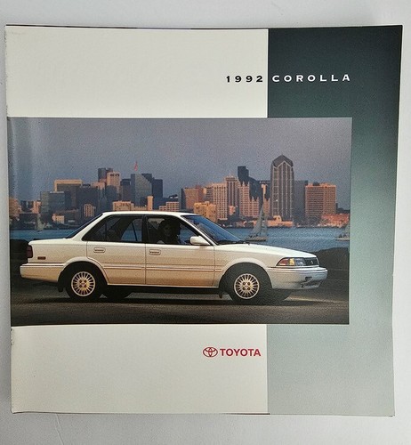 1992 toyota corolla sedan - 1992,