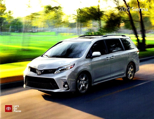 2019 toyota sienna - sienna, le