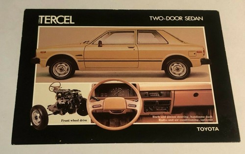 1980 toyota tercel - toyota, two-door