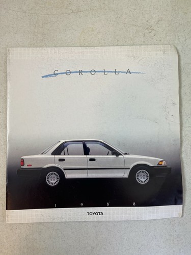 1988 toyota corolla sport - 1988,