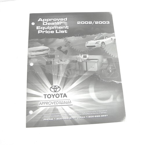 Vintage 2002 2003 toyota - 2003,