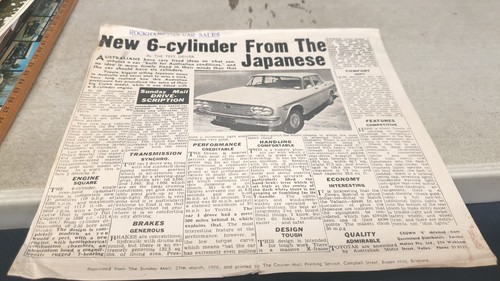 1966 toyota crown australian - crown,