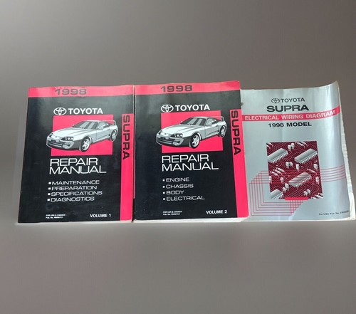 1998 toyota supra oem dealer - 1998,