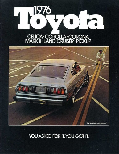 Toyota 1976 dealer - toyota, brochure