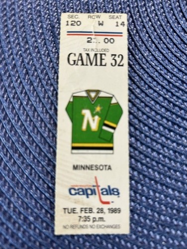 1989 minnesota north stars - north, vs