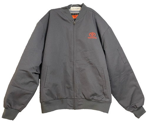 Toyota dealer jacket red kap - red,