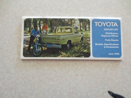 1970 toyota car range - toyota,