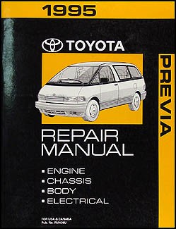 1995 toyota previa van repair - toyota,