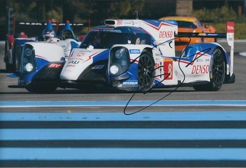 Toyota hybrid wec team - team, signed