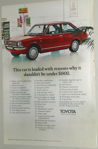 1971 toyota coroll - toyota,