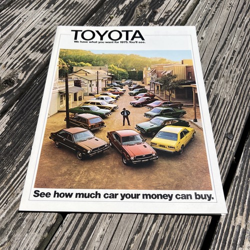 Vintage original 1975 toyota - original,