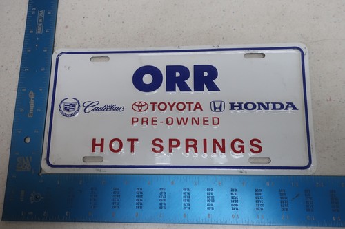 Booster license plate metal - license,