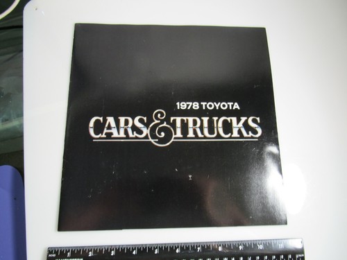 1978 toyota cars and trucks - toyota,