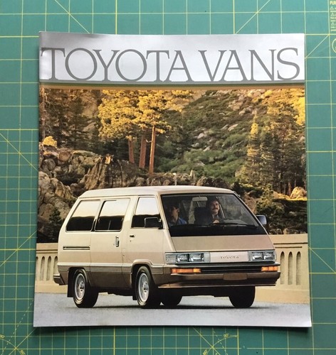 1986 toyota vans brochure n - brochure,,
