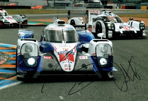 Toyota hybrid team - toyota, signed
