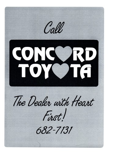 1985 print call concord - ad,,
