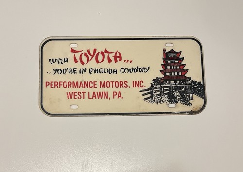 Vtg toyota you pagoda - toyota, in