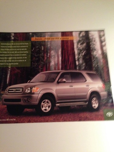 2000 toyota sequoia page - toyota, 2-page
