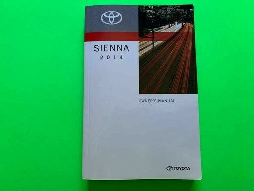 2014 toyota sienna - 2014, factory