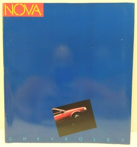 1986 chevrolet nova - 1986,