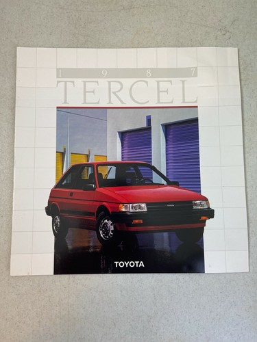 1987 toyota tercel deluxe - tercel,