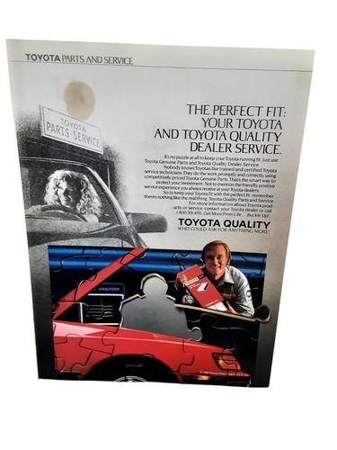 1989 toyota parts service - 1989,
