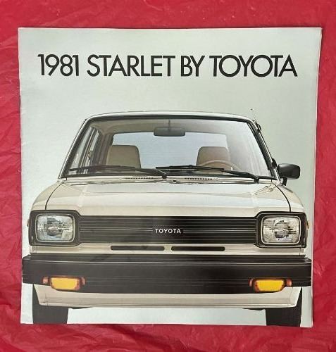 1981 toyota starlet - toyota,