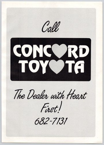 Concord toyota heart - concord, dealer
