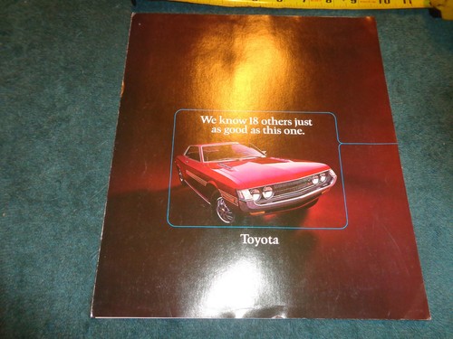 1972 toyota full line sales - full-line,