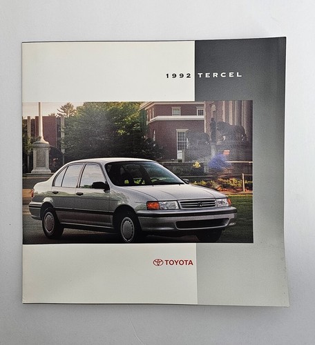 1992 toyota tercel dealer - 1992,