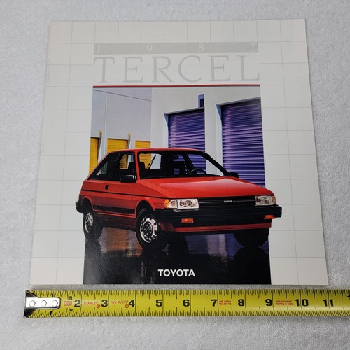 1987 toyota tercel original - toyota,