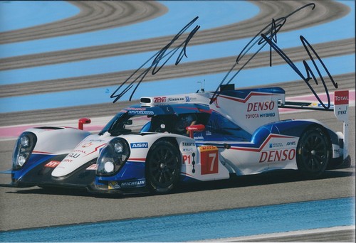 Toyota hybrid wec team signed - wec,
