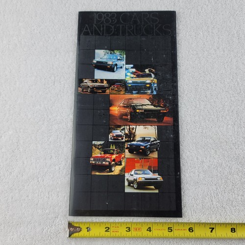 1983 toyota cars and trucks - 1983,