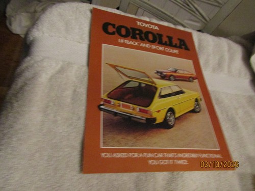 Vintage 1976 toyota corolla - vintage,