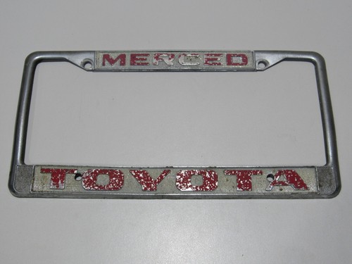 Vintage merced toyota metal - merced,