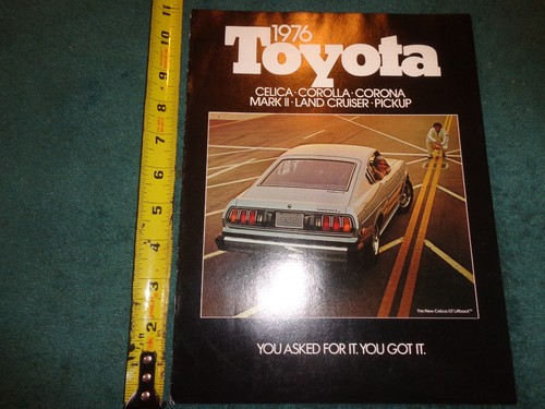 1976 toyota full line - toyota, full-line